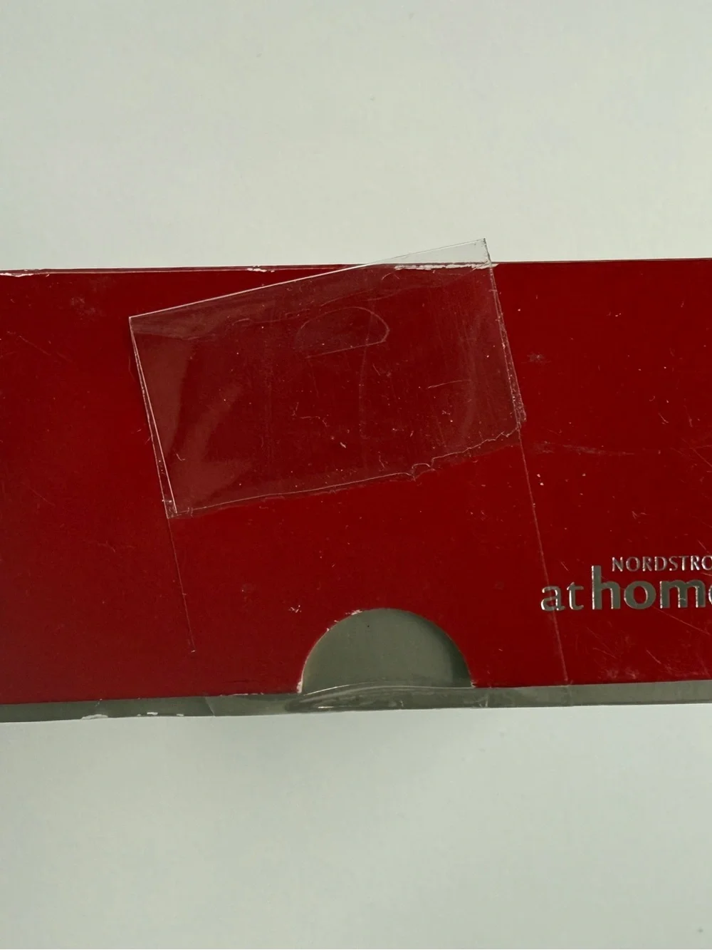 Nordstrom Red Glitter Shopping Bag Christmas Ornament